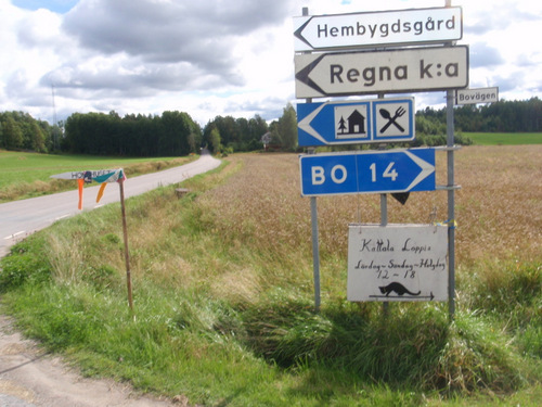 Where we have been (Bo) as well as where we are going (Regna).